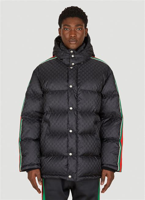 womens gucci puffer jacket|gucci gg print jacket men's.